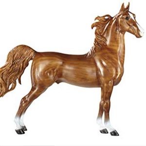 Breyer Mu Wen Ma Woodgrain Model Horse😱